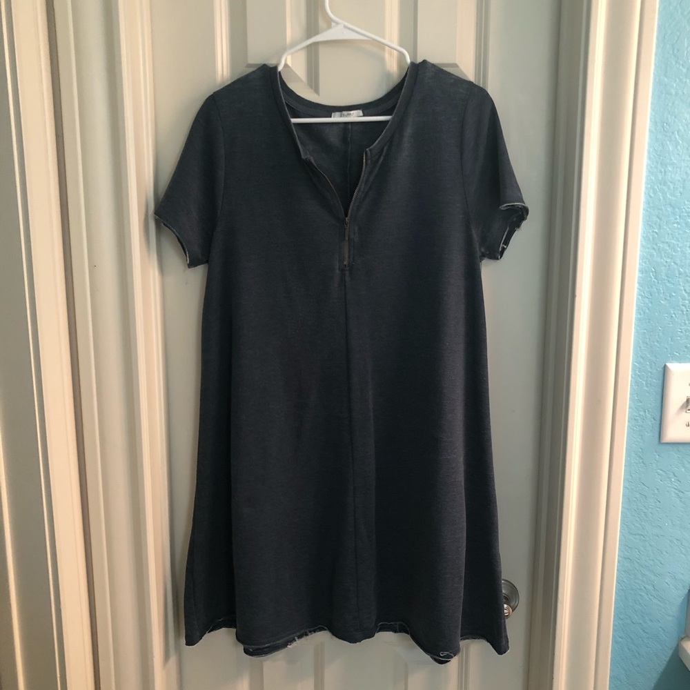 Z Supply Blue/Grey Dress Size L